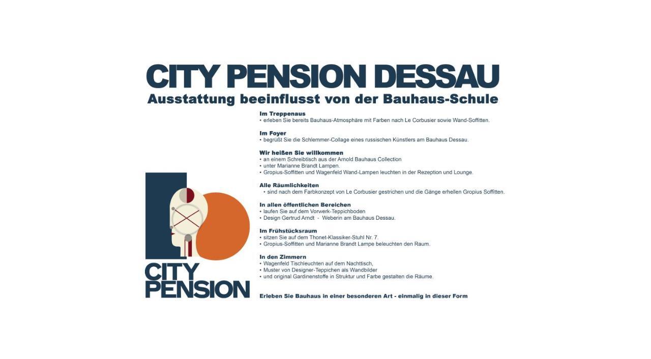 City-Pension Dessau-Rosslau Exterior photo